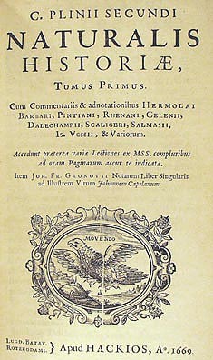 Pliny Encyclopedia reprint